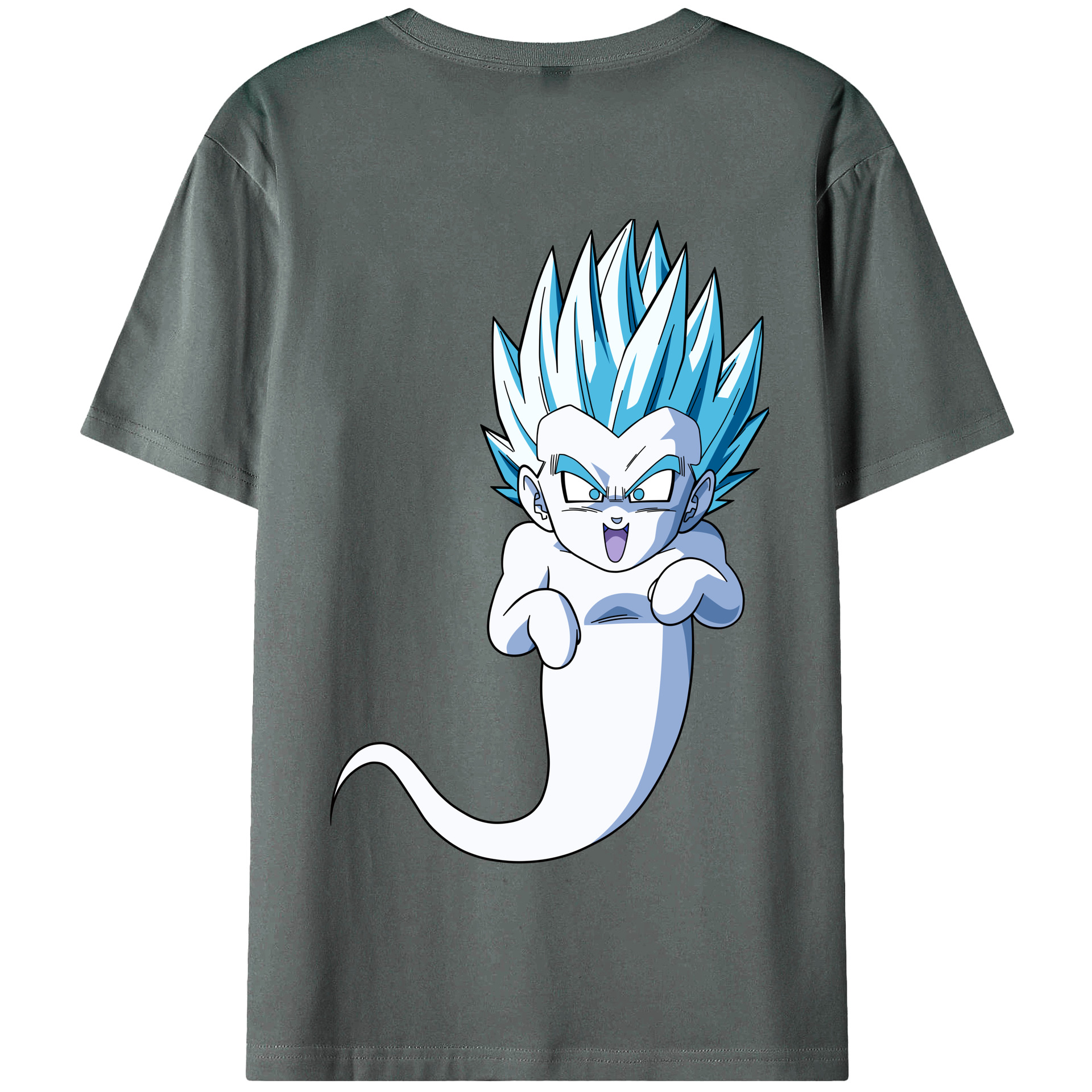 （画像用） ドラゴンボール ベジット DRAGON BALL Vegetto 綿100％半袖Tシャツ（背面プリント）